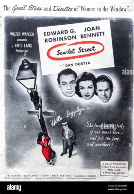 Scarlet Street! A Noir Thriller Starring  the Talented Edward G. Robinson and Featuring Stunning Visuals From 1945!